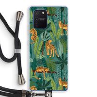 Luipaard 2: Samsung Galaxy Note 10 Lite Transparant Hoesje met koord