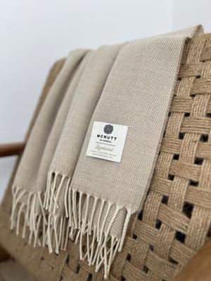 Mcnutt of Donegal McNutt of Donegal plaid lambswool 140x200 Basswood