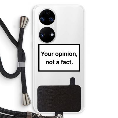 Your opinion: Huawei P50 Transparant Hoesje met koord