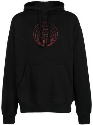 GmbH hoodie à logo brodé - Noir