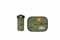 Lunchset campus schoolbeker + lunchbox Dino
