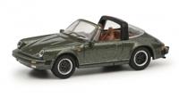 Schuco Porsche 911 Carrera 3.2 Targa Stadsauto miniatuur Voorgemonteerd 1:87 - thumbnail