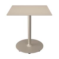 Houe Pico tuintafel 70x70 cm Beige rond onderstel