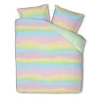 Dekbedovertrek Teddy Fleece Tie Dye Patroon 240x200 Cm Luna Bedding - Dekbed-Discounter.nl