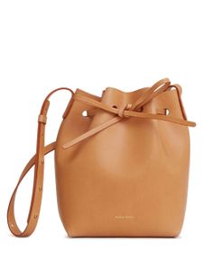 Mansur Gavriel mini sac seau en cuir - Orange