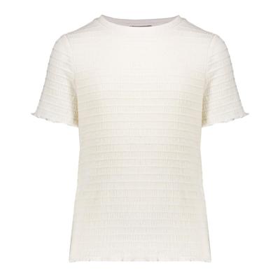 Geisha zomer top meisjes - fancy square - off wit
