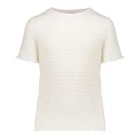 Geisha zomer top meisjes - fancy square - off wit