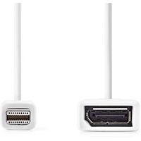 Mini DisplayPort-Kabel | DisplayPort 1.2 | Mini-DisplayPort Male | DisplayPort Female | 21.6 Gbps |