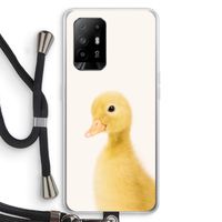 Duke: Oppo A95 5G Transparant Hoesje met koord