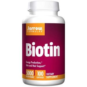 Biotin 5000mcg Jarrow Formulas 100caps