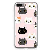 Katten: iPhone 8 Plus Transparant Hoesje