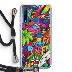 Represent: Huawei P20 Lite (2019) Transparant Hoesje met koord