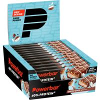 Powerbar 40% Protein+ Crisp Bar Chocolade 12x40g Powerbar 40% Protein+ Crisp Bar Chocolade 12x40g