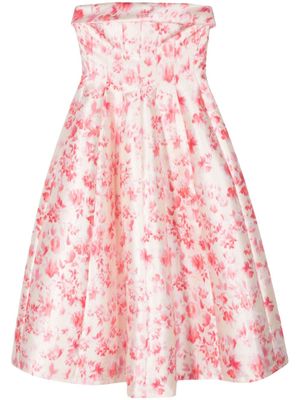 Philosophy Di Lorenzo Serafini robe mi-longue à fleurs - Tons neutres