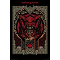 Poster Dungeons and Dragons Players Handbook 61x91,5cm - thumbnail