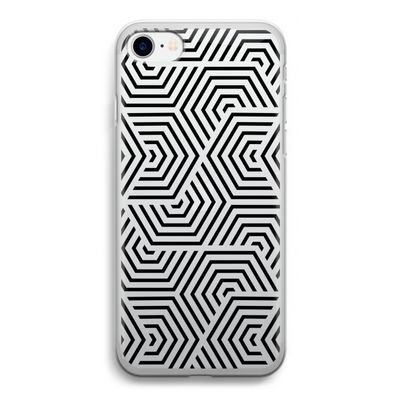 Magic pattern: iPhone SE 2020 Transparant Hoesje