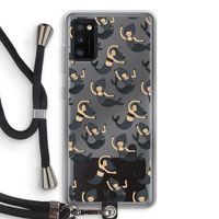 Zeemeermin: Samsung Galaxy A41 Transparant Hoesje met koord