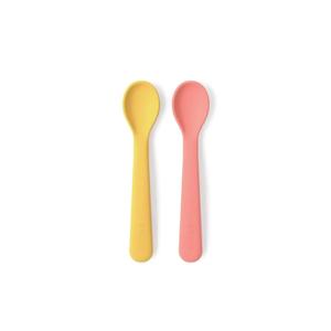 Ekobo Silicone lepeltjes | Coral/Mimosa