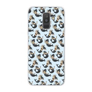 Zeemeermin: Samsung Galaxy A6 Plus (2018) Transparant Hoesje