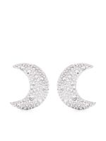 Swarovski Sublima clip-on earrings - Argent - thumbnail