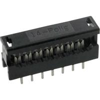 TRU COMPONENTS 1589833 Female connector Aantal rijen 2 1 stuk(s) - thumbnail