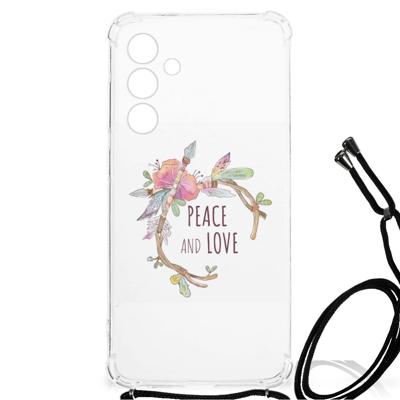 Samsung Galaxy A55 Stevig | Bumper Hoesje | Boho Text Samsung Galaxy A55 Stevig | Bumper Hoesje | Boho Text