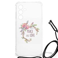 Samsung Galaxy A55 Stevig | Bumper Hoesje | Boho Text