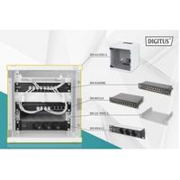 Digitus DN-10-SET-1 rack Wandrek Wit Digitus DN-10-SET-1 rack Wandrek Wit