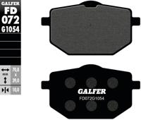 GALFER remblokken "fd072" brake pad fd072 g1054 organic