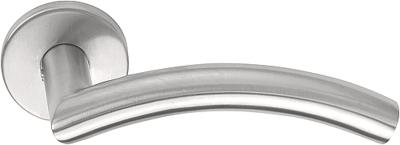 Formani Basics LB4-19 EN1906/3 deurkruk geveerd op rozet - mat RVS