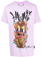 Philipp Plein t-shirt Pyre à imprimé graphique - Violet - thumbnail