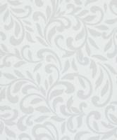 Novamur Jackie Behang met klassieke ornamenten-bladeren print - 6829-10