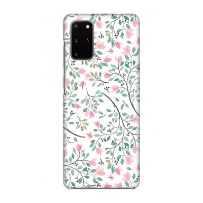 Sierlijke bloemen: Volledig geprint Samsung Galaxy S20 Plus Hoesje