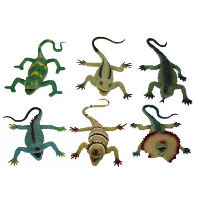 Rubberen nep hagedis - 33 cm - Plastic - stretch speelgoed - dieren