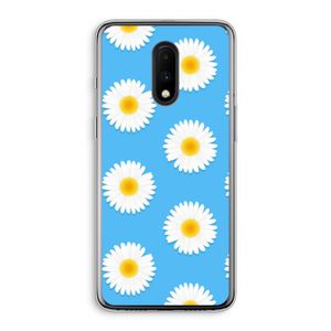 Margrietjes: OnePlus 7 Transparant Hoesje