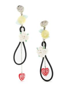 Amir Slama boucles d'oreilles Flor - Multicolore