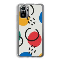 Illustratieve pop 3: Xiaomi Redmi Note 10S Transparant Hoesje Illustratieve pop 3: Xiaomi Redmi Note 10S Transparant Hoesje