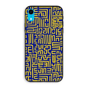 Majorelle Blue Print: iPhone XR Biologisch afbreekbaar hoesje