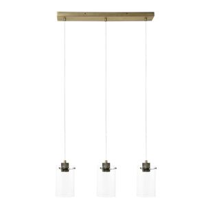 Light & Living - Hanglamp VANCOUVER - 65x12x18.5cm - Brons