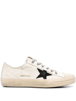 Golden Goose baskets en cuir à lacets - Tons neutres