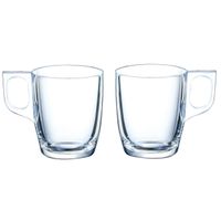 Arcoroc Espresso glazen - 12x - transparant glas - 4 x 6 cm - 90 ml