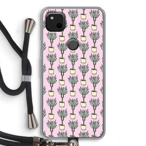 Boompje: Pixel 4a Transparant Hoesje met koord