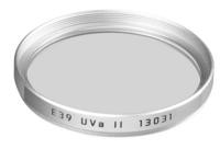 Leica 13031 Filter UVa II E 39 zilver Leica 13031 Filter UVa II E 39 zilver