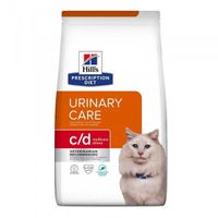 Hill's Prescription Diet C/D Multicare Stress Urinary Care kattenvoer met zeevis 2 x 8 kg - thumbnail