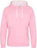 Just Cool JH003 Varsity Hoodie - Baby Pink - XS