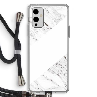 Biggest stripe: OnePlus 9 Transparant Hoesje met koord
