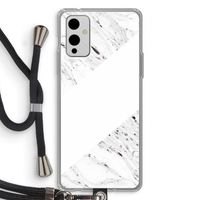 Biggest stripe: OnePlus 9 Transparant Hoesje met koord