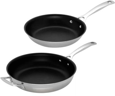 Le Creuset Koekenpannenset Magnetik - ø 24 en ø 28 cm - standaard anti-aanbaklaag - 2 Delig