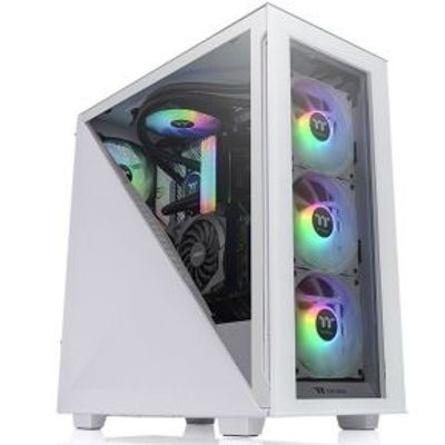 Thermaltake Divider 300 TG Snow ARGB Midi Tower Wit