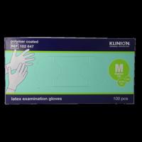 Onderzoekshandschoen prot latex maat M poedervrij 100 Stuks